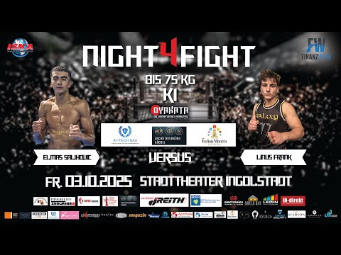NIGHT4FIGHT VOL.6 |  Salihovic VS Frank | Fight 4 - K1