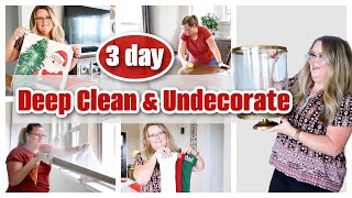 ☀️3-Day Clean With Me | Christmas Decor Haul