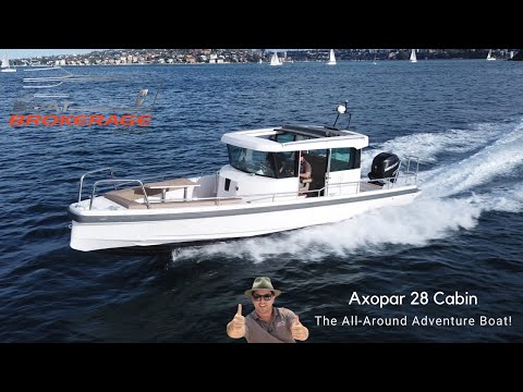 Axopar 28 Cabin - The All-Around Adventure Boat!