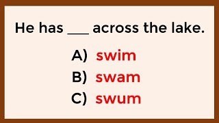 English Grammar Test | Can You Ace This Quiz with 100%? #1