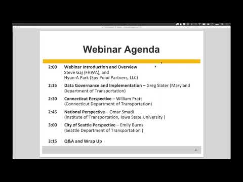 TAM Webinar 22: TAM Data Governance and Implementation