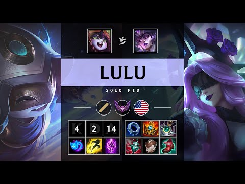 Lulu Mid vs Syndra: Killing spree - NA Master Patch 14.24