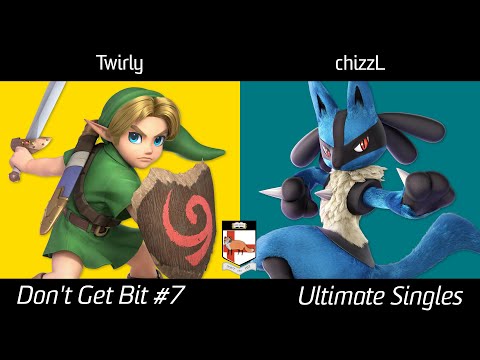 Don't Get Bit #7 Winners Quarters - Twirly (Young Link) vs chizzL (Lucario)