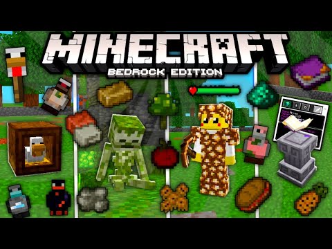 😱TOP 10 SURVIVAL MODS For Minecraft PE 1.19.51 - 1.19.40