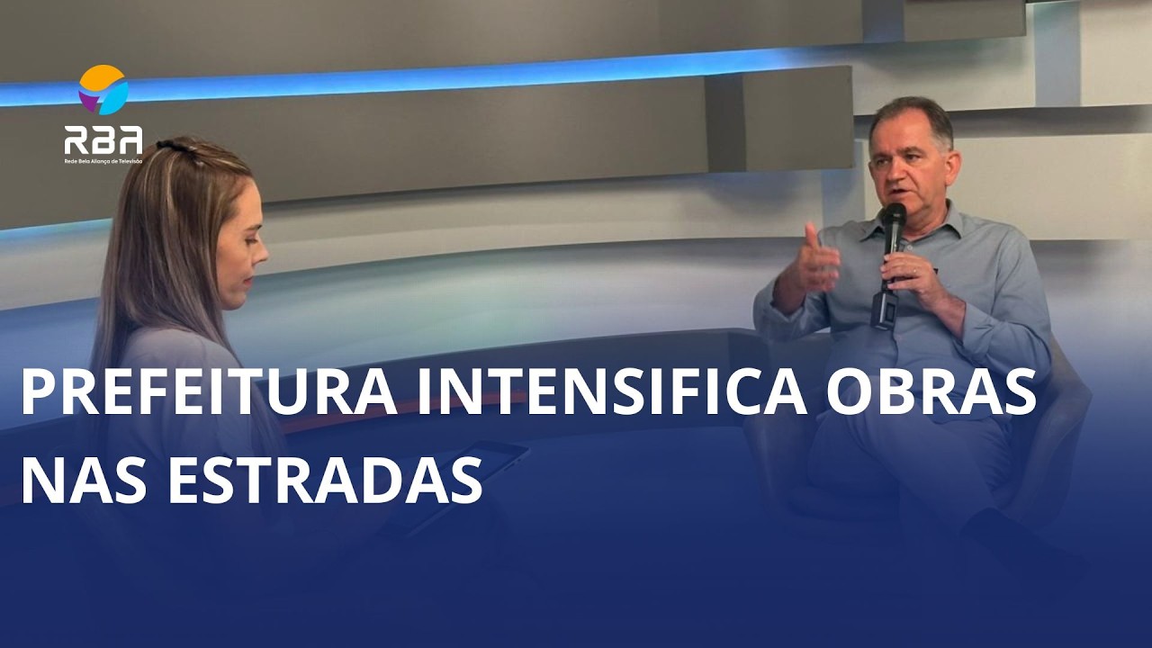 Prefeitura intensifica obras nas estradas