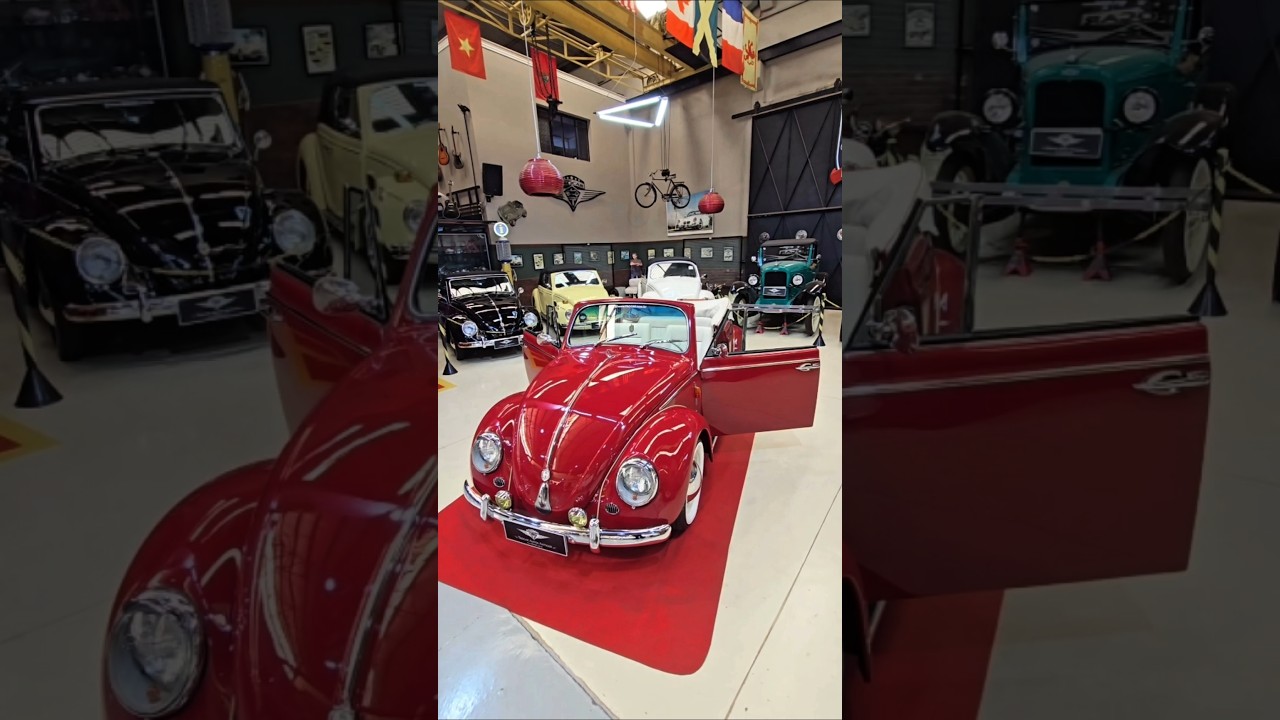 Acompanhe a restauração desse Fusca 1970 Vermelho Cereja 🛠✨️🇧🇷