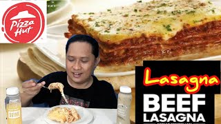 Nyobain menu  pizza hut "Lasagna" ||Review Lasagna dari pizza hut delivery