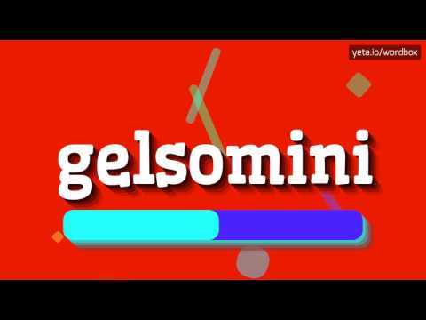 GELSOMINI - HOW TO PRONOUNCE IT!?