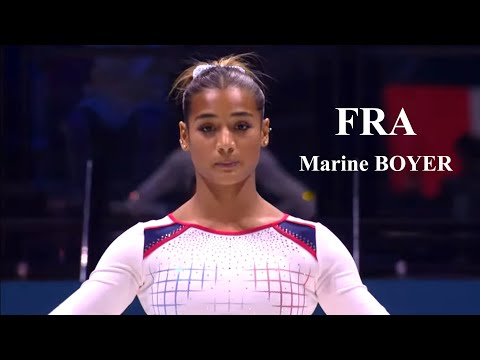 Beam Final -  Marine BOYER(FRA) - 2022 Artistic Gymnastics World Championships, Liverpool (GBR)