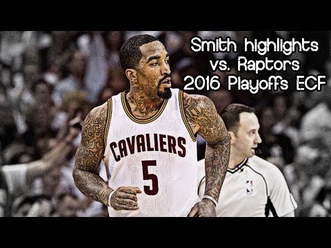 JR Smith 12 pts & 3 reb vs. Raptors (2016 NBA Playoffs ECF G2) - 19.05.2016
