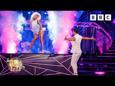 Tasha Ghouri and Aljaz Skorjanec Salsa to Something New by Girls Aloud ✨ BBC Strictly 2024