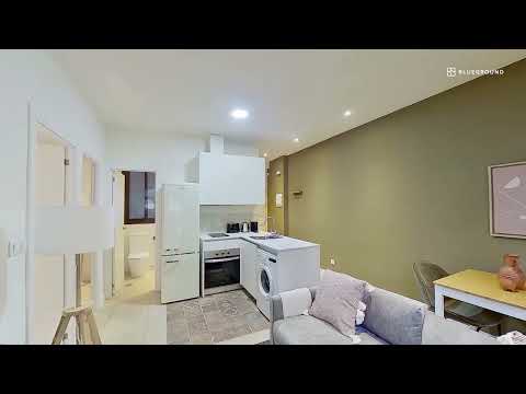 Apartment Tour in Madrid | 2-Bedroom Furnished Rental in Ibiza, Madrid