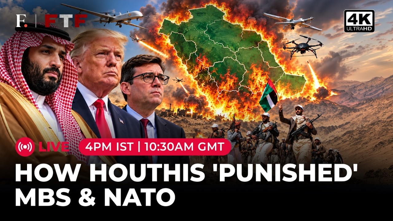 LIVE | 'Eurofighter Destroyed': Houthis Unleash Missile 'Hell' On MBS, NATO | From The Frontline