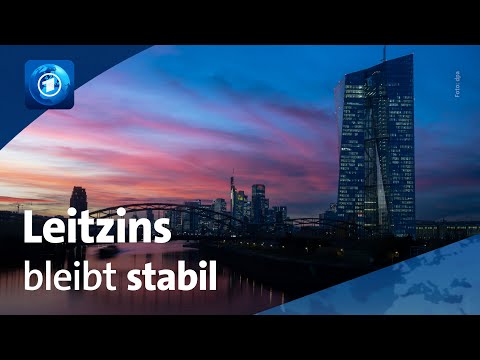 Europäische Zentralbank hält Einlagenzinssatz bei 2,0 Prozent