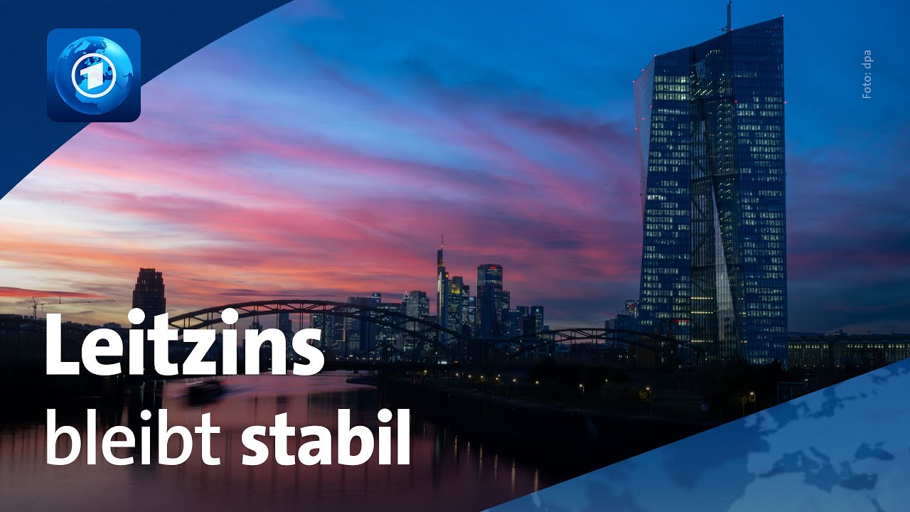 Europäische Zentralbank hält Einlagenzinssatz bei 2,0 Prozent