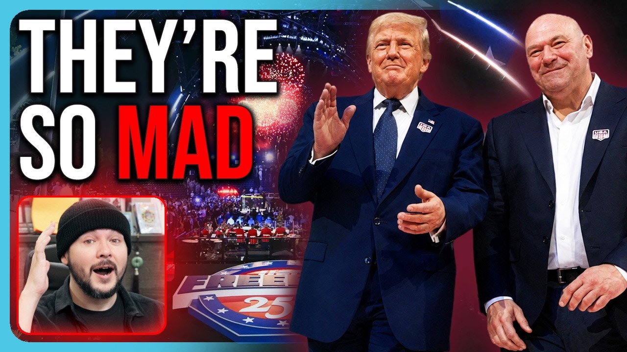 Leftists MELT DOWN Over UFC At White House, They Wanted It To FAIL