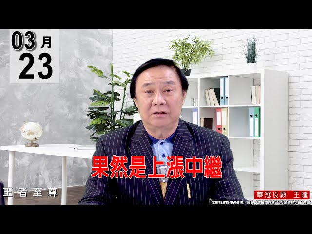 【王者至尊】 #王曈 0323 《【果然是上漲中繼】》#王曈 #王者至尊