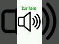 Car Horn Sound Effect Car Horn Soundeffects Soun
