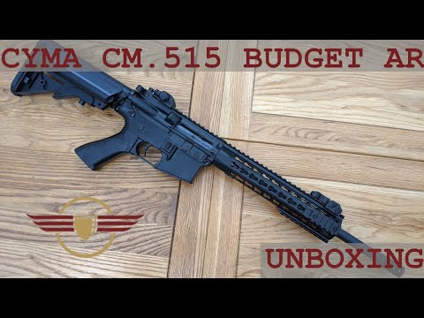 [UNBOXING] CYMA CM.515 Budget AR / M4 starter