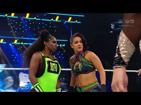 Bayley & Naomi VS Nia Jax & Tiffany Stratton 1/2