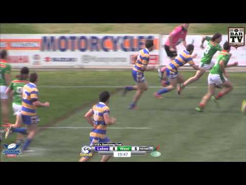 2014 Real NRL Qualifying Final Under 18s Highlights - Lakes v Wests