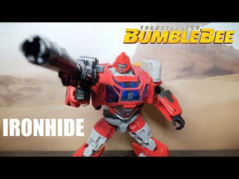 Transformers Movie Ironhide Transform Stop Motion Studio Series 84 Bumblebee