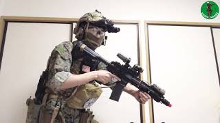 【サバゲー】タクトレ　戦闘服ver  リーコン装備