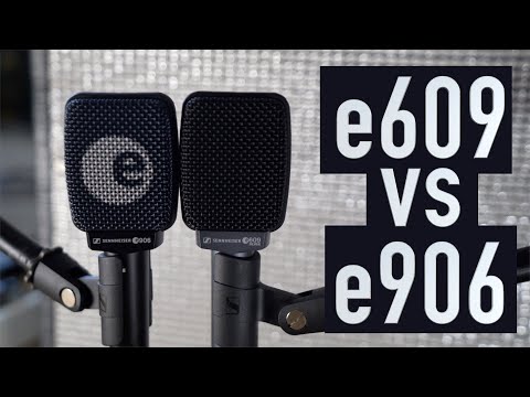 Sennheiser e609 vs e906