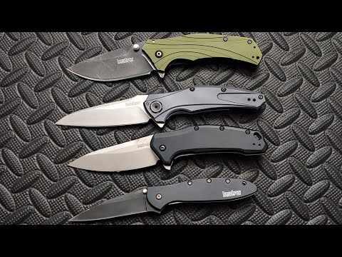 Kershaw Link M390 Review With Other USA Made Kershaw Good and Bad