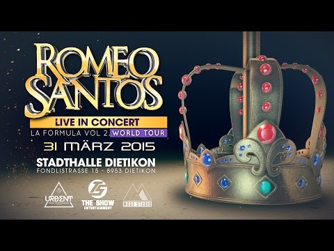 Romeo Santos Live in Zürich - Stadthalle Dietikon - 31/03/2015