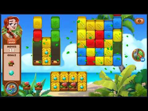 Lost Island Blast Adventure Level 1449 - NO BOOSTERS 🏝️ | SKILLGAMING ✔️