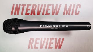 Video thumbnail for Sennheiser MD42 Interview Mic Review/Test (Compared to EV635a, RE50B, HM-M2, Reporter, Interviewer) by Podcastage