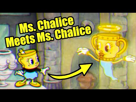 Cuphead DLC - What If You Play As Ms. Chalice in Mausoleums?