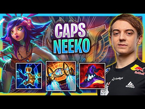 CAPS HARD CARRY WITH NEEKO! | G2 Caps Plays Neeko Mid vs Ekko!  Season 2023