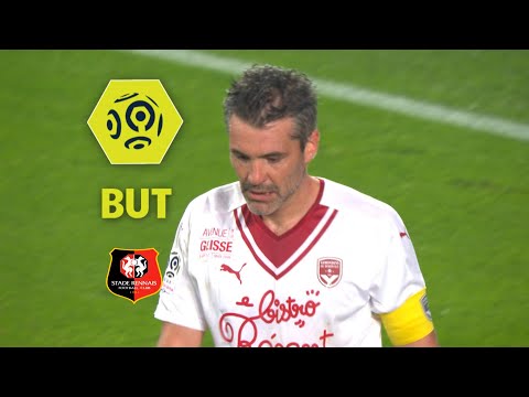 But Jérémy TOULALAN (12' csc) / Stade Rennais FC - Girondins de Bordeaux (1-0)  / 2017-18
