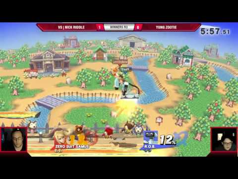 VS Weekly 6/1/17 - Winners R2 - NickRiddle (ZSS) vs Yung Zootie (Mario/ROB) - Smash 4