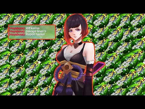 NEW KARINA DAMAGE HACK - Mobile Legends