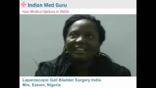 Mrs. Ezeani, Nigeria patient video testimonial India