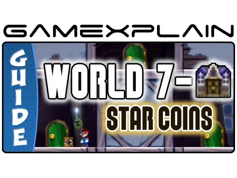 New Super Mario Bros. U - Meringue Clouds-Spinning Spirit House Star Coins Guide & Walkthrough