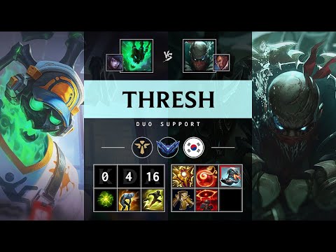 Thresh Support vs Pyke - KR Diamond Patch 25.13