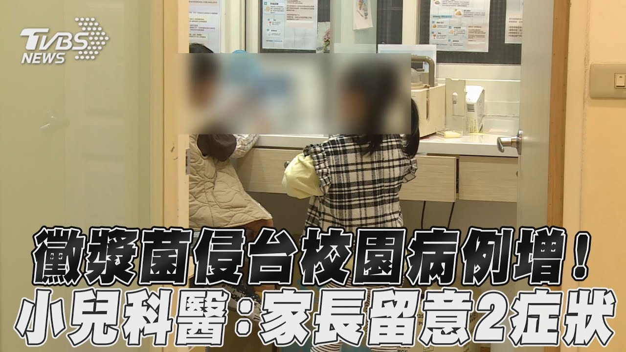 影音/黴漿菌侵台校園病例增! 小兒科醫:家長留意2症狀