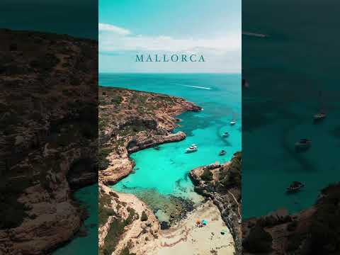 Finding hidden beaches in Mallorca💖#trending #viral #reels #video #shorts #trend #best #travel