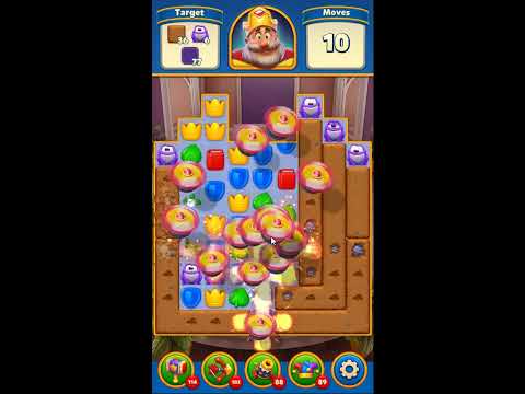 Royal Match Level 2254 - NO BOOSTERS GAMEPLAY 👑 | SKILLGAMING ✔️