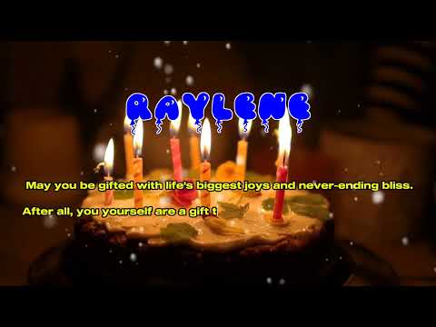 Happy Birthday RAYLENE   Happy Birthday Song   Birthday Wishes   Birthday Party