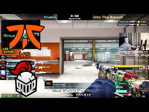 fnatic vs Into the Breach [BO3][FantasyExpo EU Champions Spring 2022] - CS:GO HIGHLIGHTS