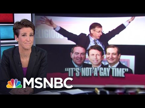 GOP Hopefuls Speak At Anti-Gay Conference | Rachel Maddow | MSNBC