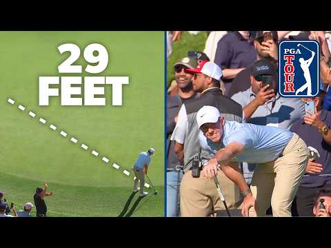 Rory McIlroy drains 29-foot birdie putt on FINAL hole | The Genesis Invitational | 2026
