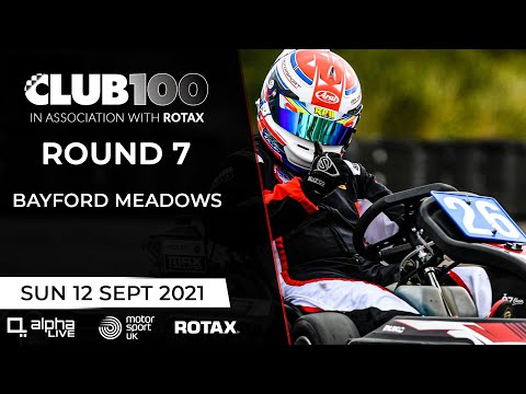 Club100 2021 Round 7 - LIVE from Bayford Meadows