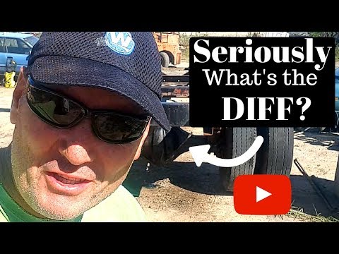 Ep020 - Removing the Diff from our Boat Yard Trailer