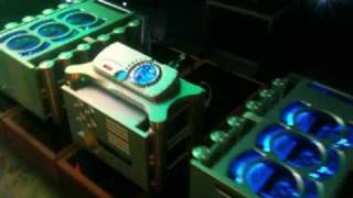 The Gadget Show Chord Electronics Dynaudio Consequence Ultimate Speakers Robot Pole Dancer & Bouncer